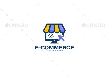 De este modo milicia puño Logo Tienda Online. Logotipo para Tiendas en Internet.